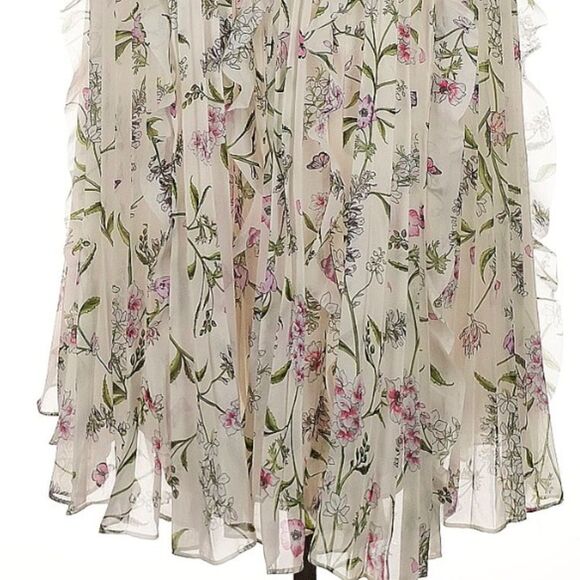 NWT Gianbattista Valli x H&M patterned dress size 8 - Picture 8 of 12